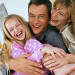 Coporate Success by laughing and having a balenced family life!